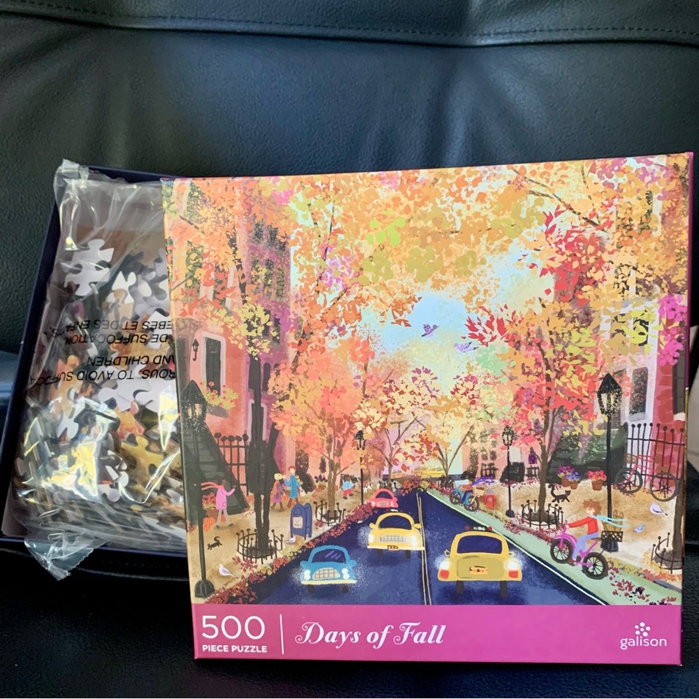 Galison  - Days of Fall - 500 Pieces Puzzle
